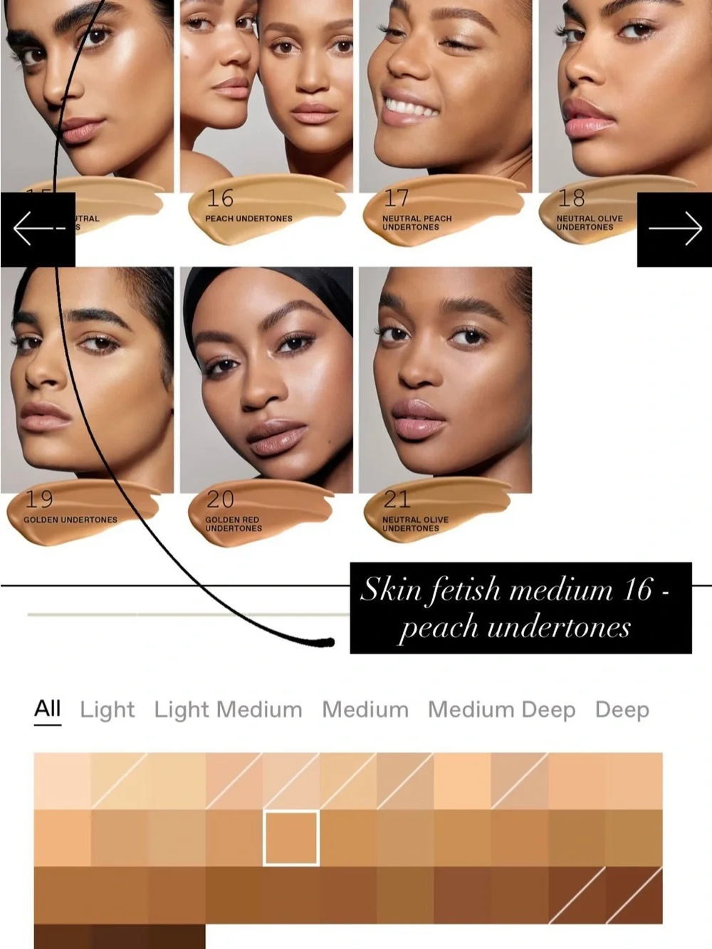 Pat McGrath skin fetish shade medium 16